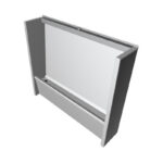 1200mm Floor-Standing Slab Urinal Pack - LH Outlet