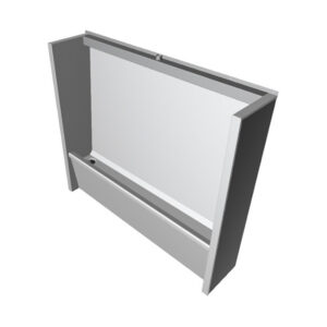 1200mm Floor-Standing Slab Urinal Pack - LH Outlet