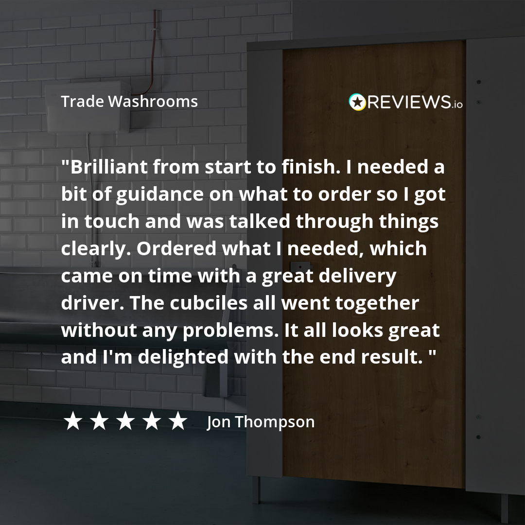 Oak Toilet Cubicles - Trade Washrooms Review