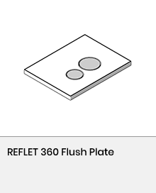 BIM Object - SIAMP REFLET 360 Flush Plate
