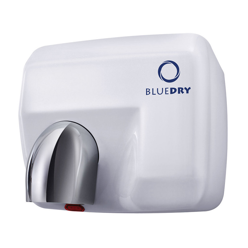 Blue Dry Blue Storm Hand Dryer - White