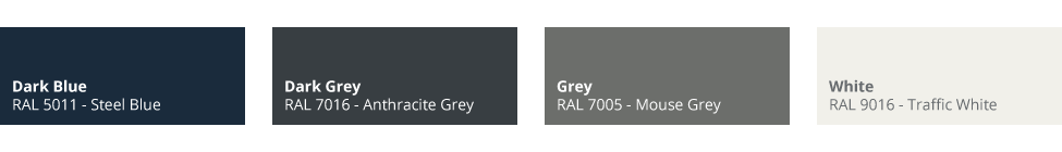 Grab Rail RAL Colours