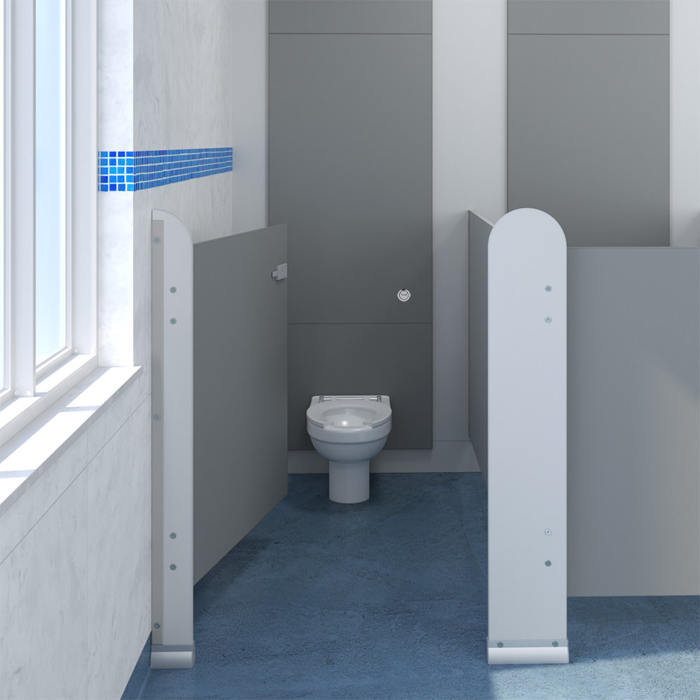 Infant Toilet Cubicle - Dust Grey