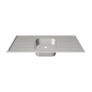 Inset Clinical Sink and Drainer - DI1450SD-03