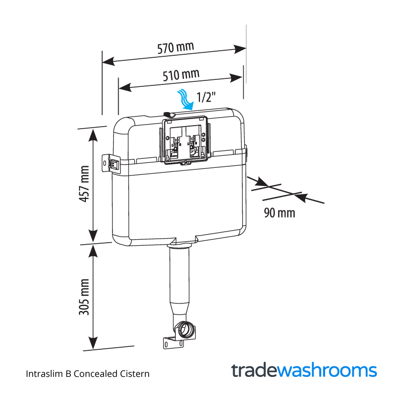 Intraslim B - Dimensions
