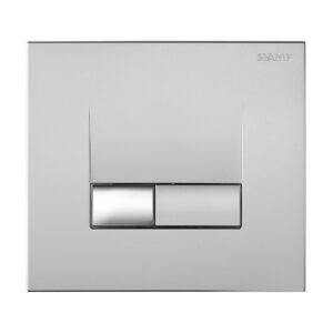 SMARTY Flush Plate - Matt Chrome
