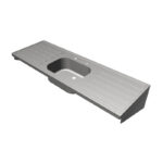 Wall-Mounted Clinical Sink and Drainer Kit - IHSHM180006KIT